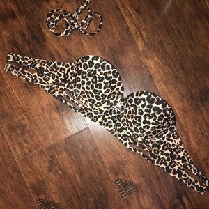 Cheetah Bikini Top